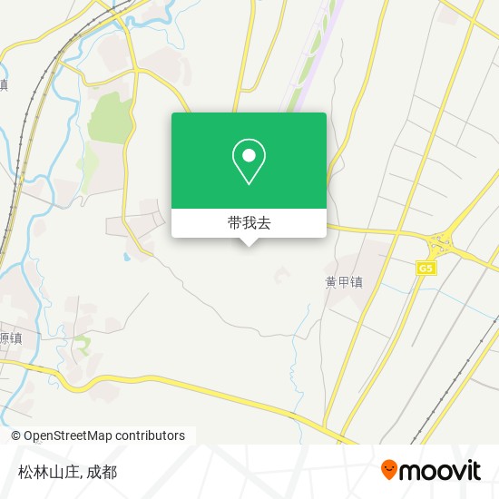 松林山庄地图