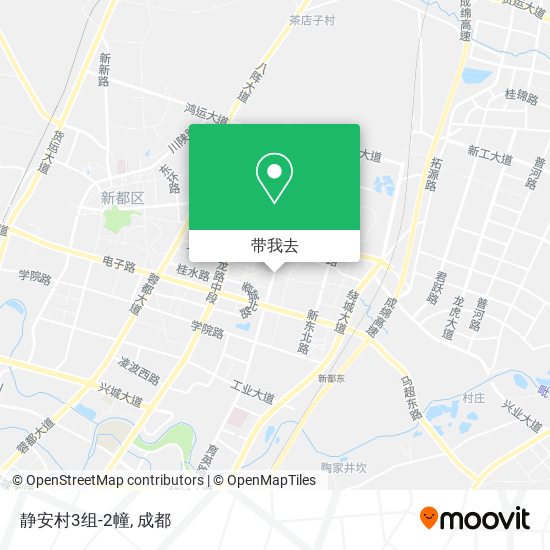 静安村3组-2幢地图