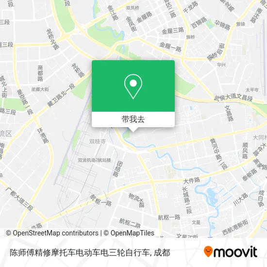 陈师傅精修摩托车电动车电三轮自行车地图
