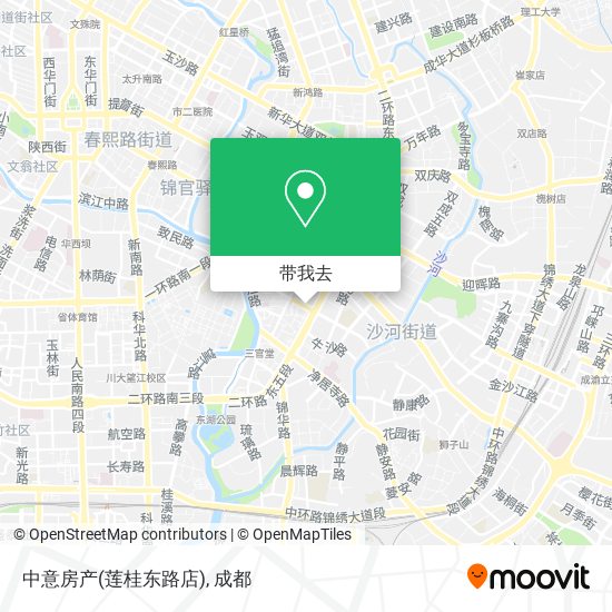 中意房产(莲桂东路店)地图