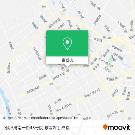 柳浪湾南一街48号院-东南2门地图