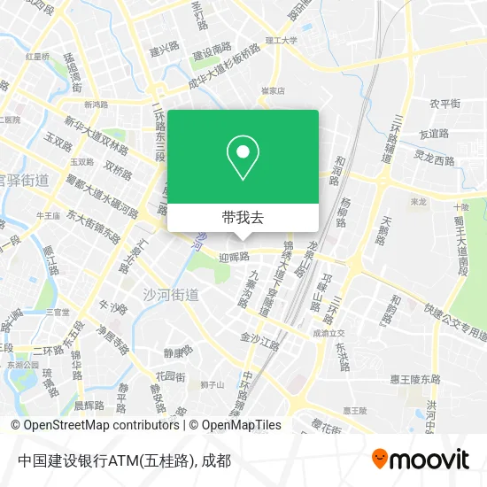 中国建设银行ATM(五桂路)地图