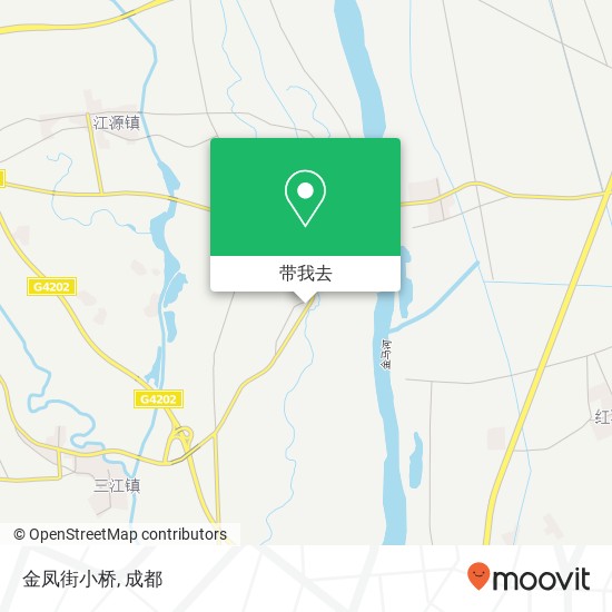 金凤街小桥地图