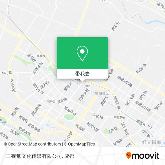三视堂文化传媒有限公司地图