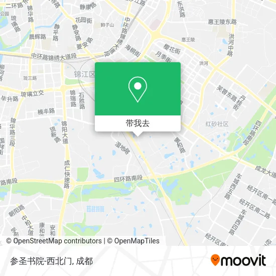参圣书院-西北门地图