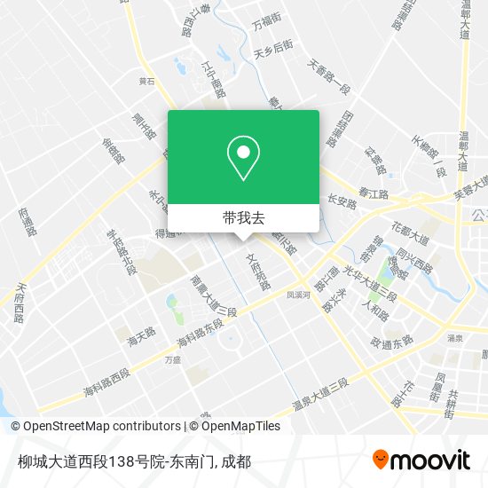 柳城大道西段138号院-东南门地图