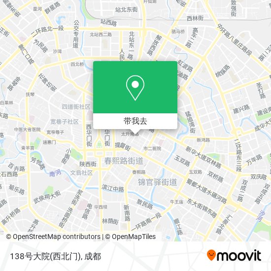 138号大院(西北门)地图