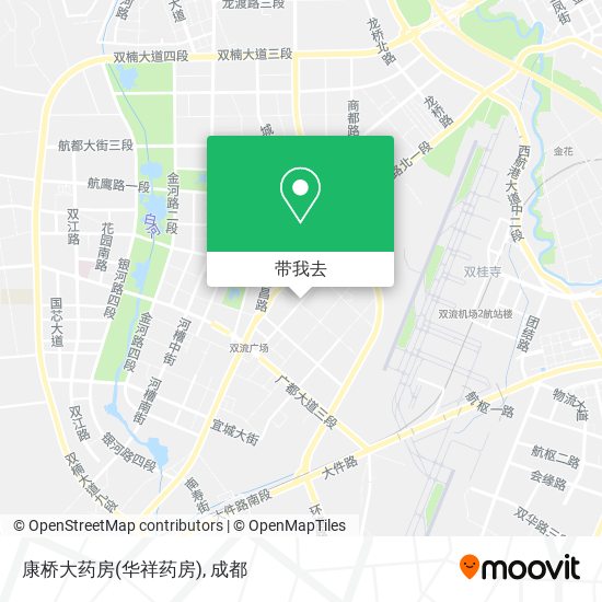 康桥大药房(华祥药房)地图