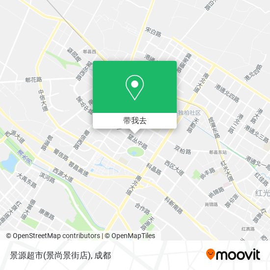 景源超市(景尚景街店)地图
