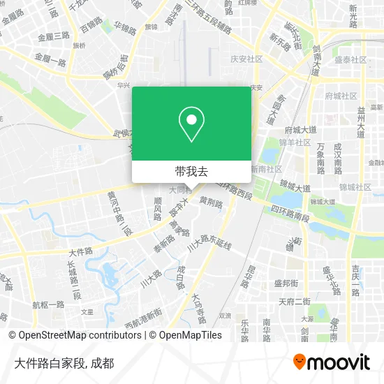 大件路白家段地图
