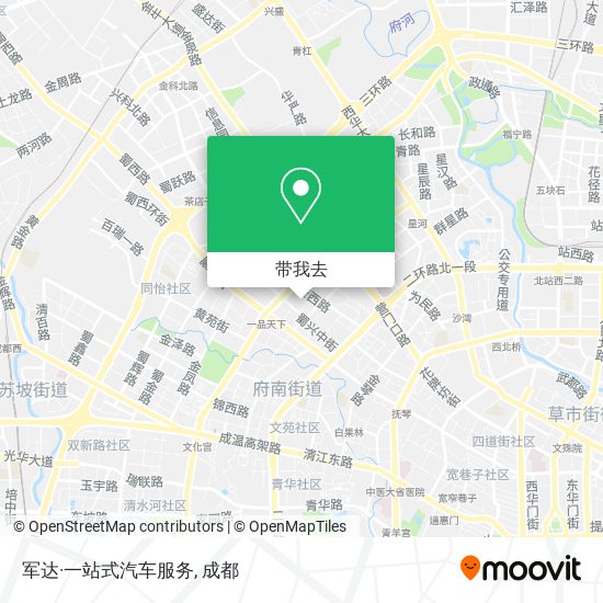 军达·一站式汽车服务地图
