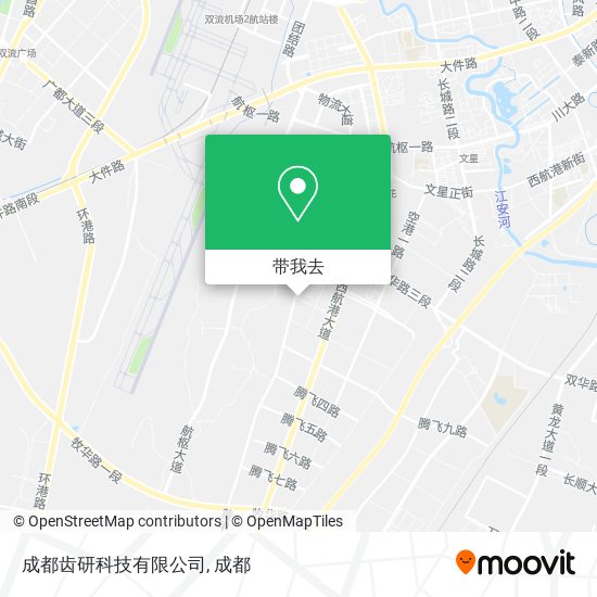 成都齿研科技有限公司地图