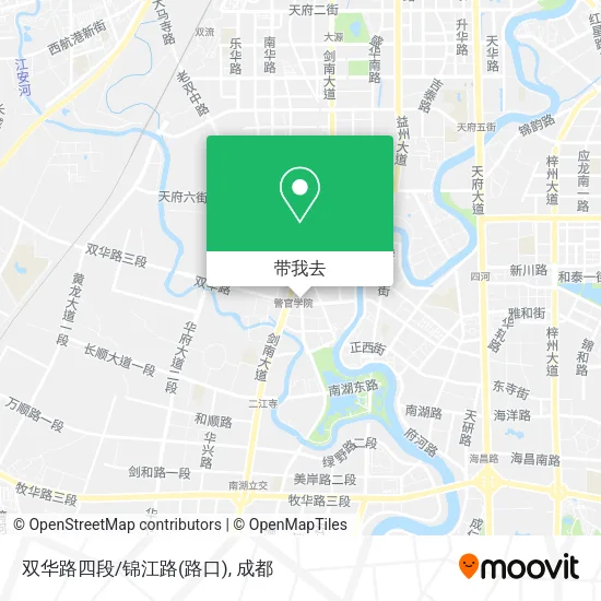 双华路四段/锦江路(路口)地图