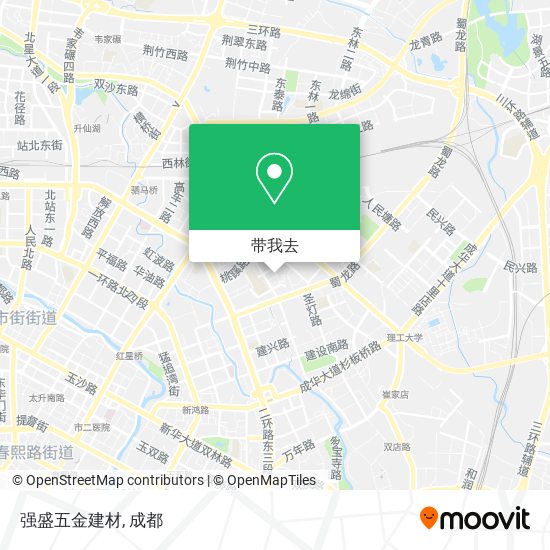 强盛五金建材地图