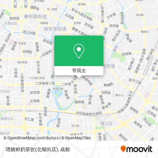 嘿糖鲜奶茶饮(北顺街店)地图