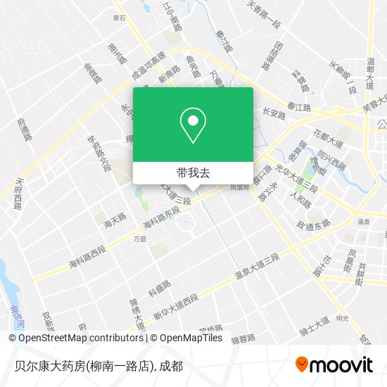 贝尔康大药房(柳南一路店)地图