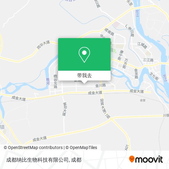 成都纳比生物科技有限公司地图