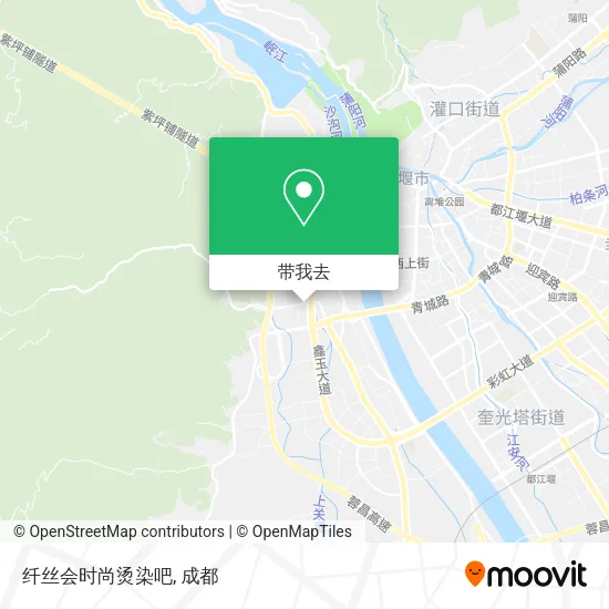 纤丝会时尚烫染吧地图