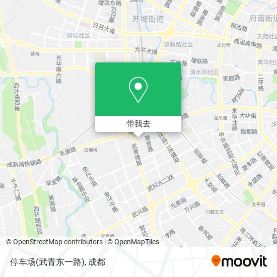 停车场(武青东一路)地图