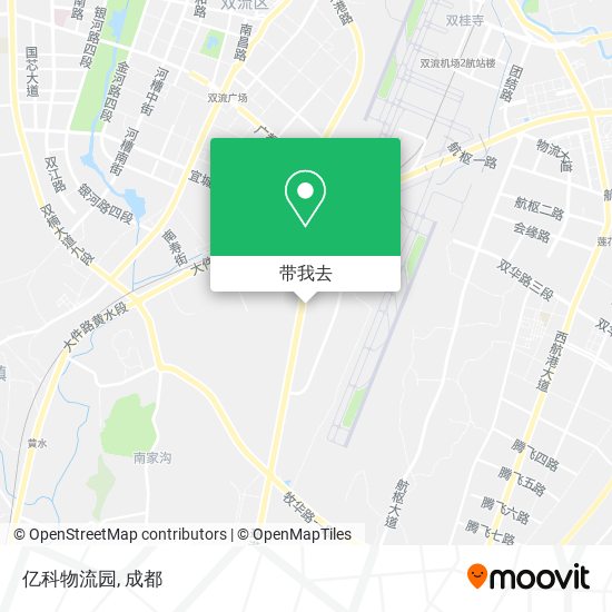 亿科物流园地图