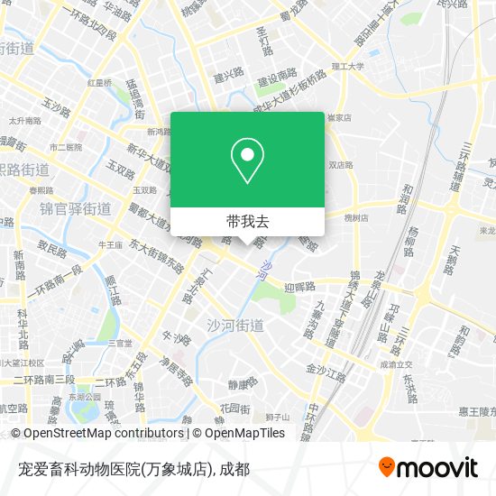 宠爱畜科动物医院(万象城店)地图