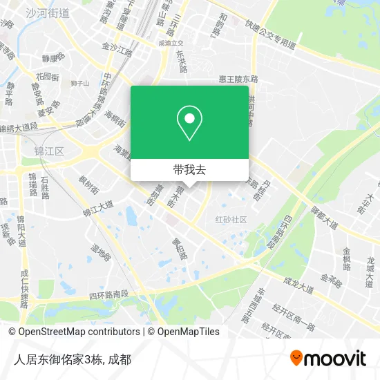 人居东御佲家3栋地图