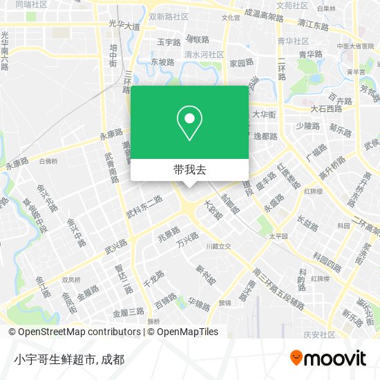 小宇哥生鲜超市地图