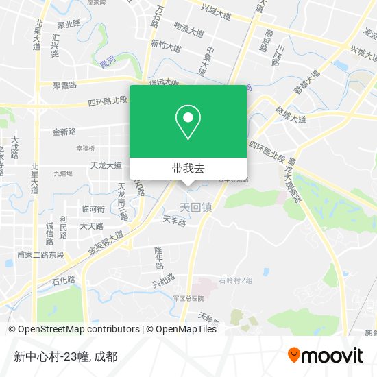 新中心村-23幢地图