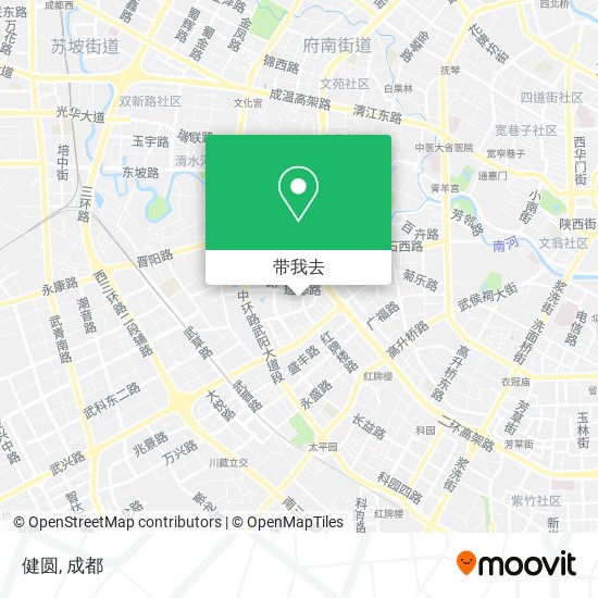 健圆地图