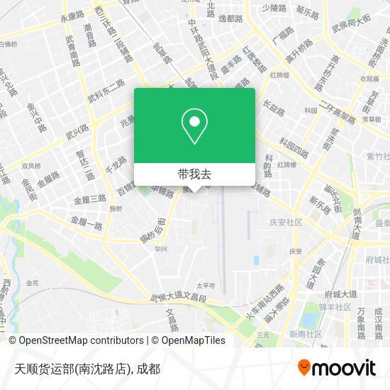 天顺货运部(南沈路店)地图
