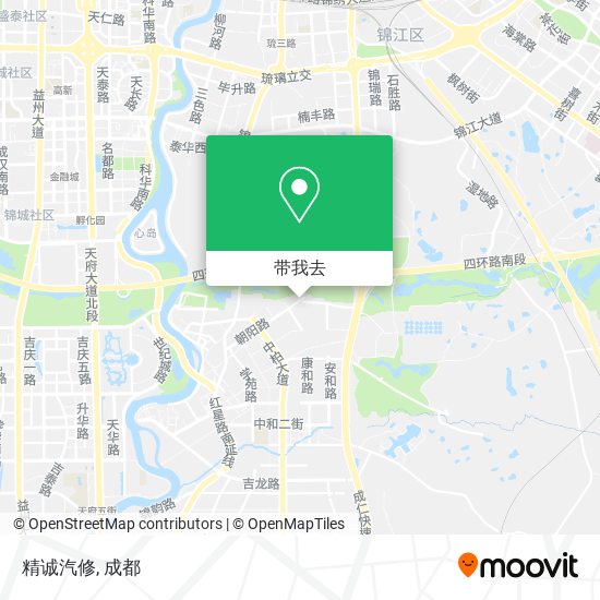 精诚汽修地图
