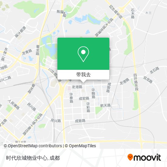 时代欣城物业中心地图