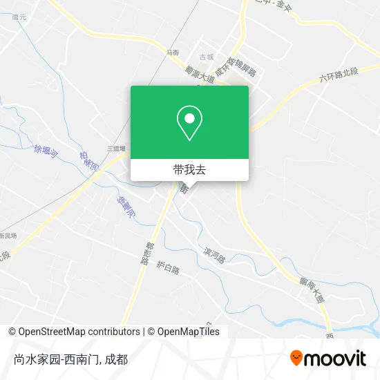 尚水家园-西南门地图