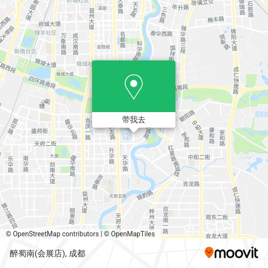 醉蜀南(会展店)地图