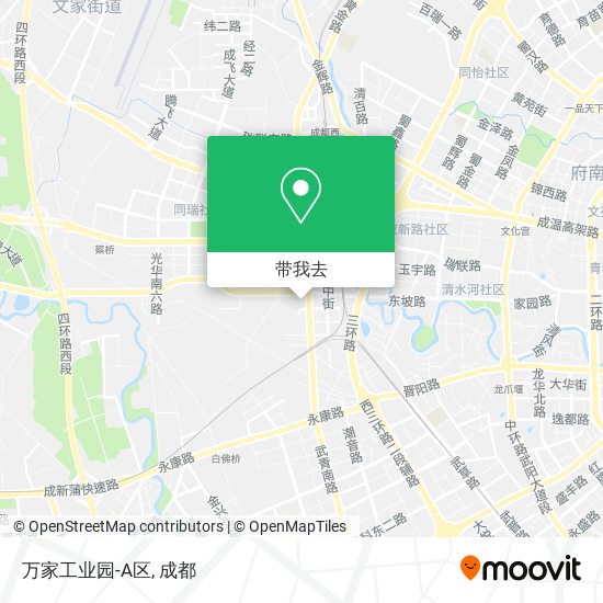 万家工业园-A区地图