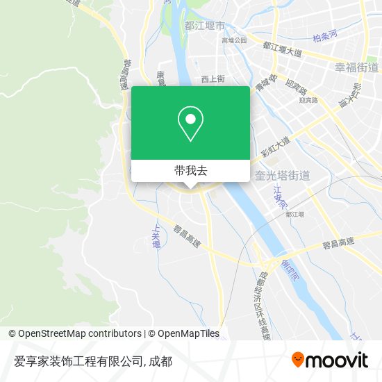 爱享家装饰工程有限公司地图