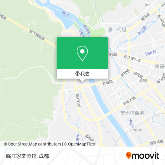 临江家常菜馆地图