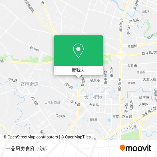 一品厨房食府地图