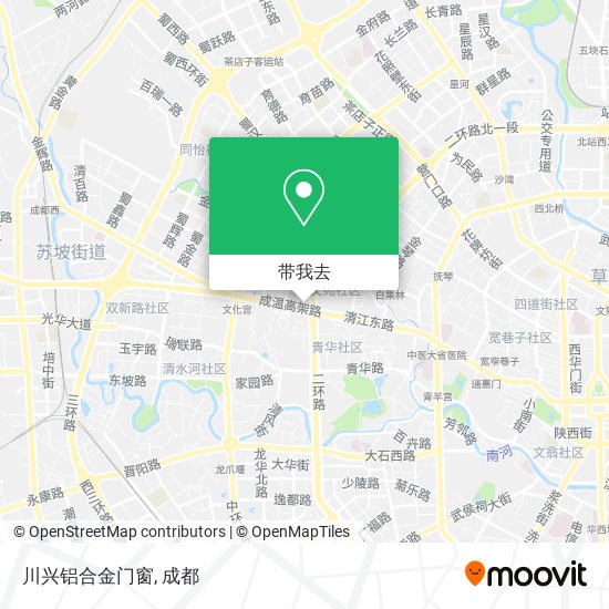 川兴铝合金门窗地图