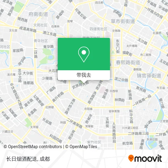 长日烟酒配送地图