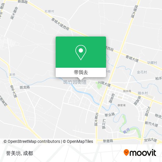 誉美坊地图