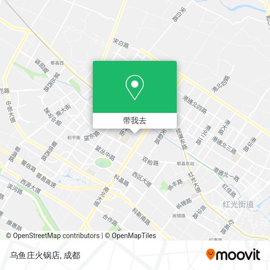 乌鱼庄火锅店地图