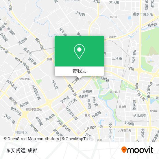 东安货运地图
