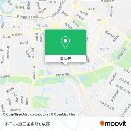 不二小屋(三圣乡店)地图