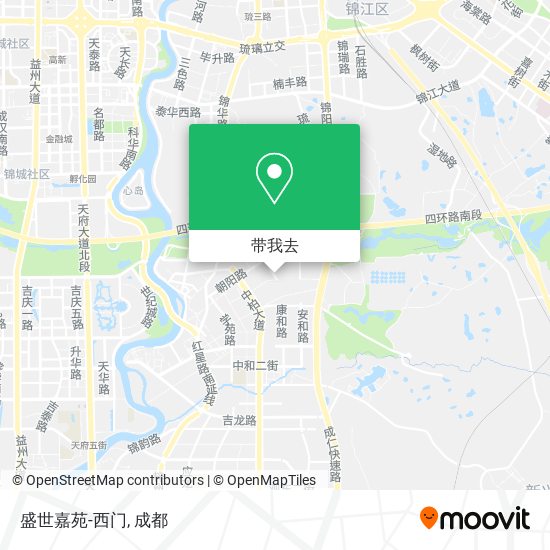 盛世嘉苑-西门地图