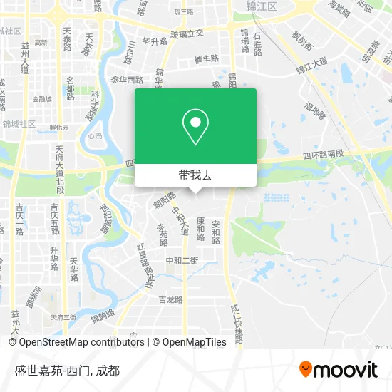 盛世嘉苑-西门地图