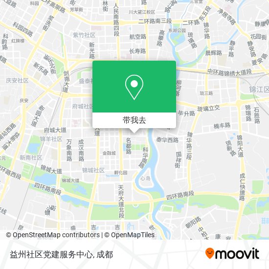 益州社区党建服务中心地图