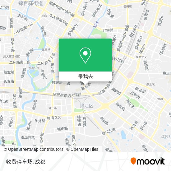 收费停车场地图