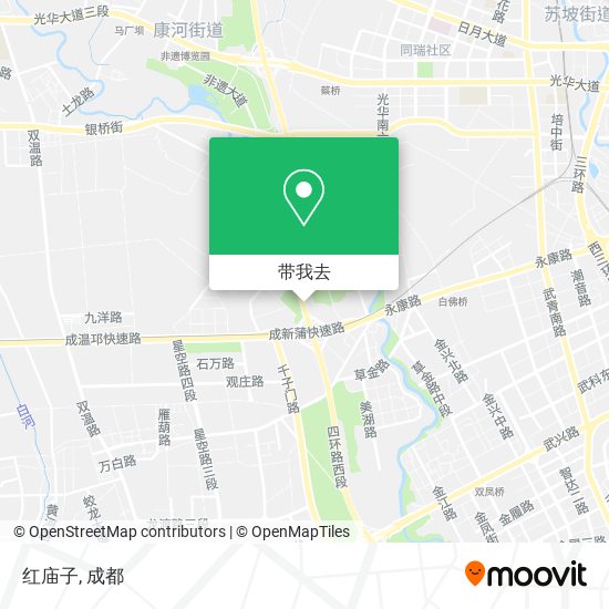 红庙子地图