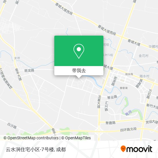 云水涧住宅小区-7号楼地图